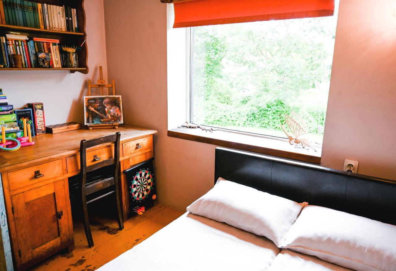 Idilliska Latgaliesu Lauku Maja Ar Melno Pirti Villa Aglona Bagian luar foto